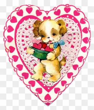 Valentine Ephemera Happy Loves Rosie Vintage Valentines - Vintage Valentine Art Bear