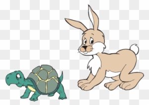 Tortoise And Hare Clip Art - Tortoise And The Hare - Free Transparent