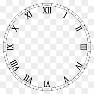 clock no hands png clipart clock face roman numerals free printable clock hands template