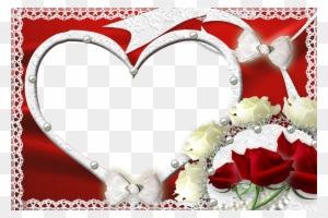 Heart Frame Dynamic Brushes Photoshop Brushes Source - Love Frames Design Png