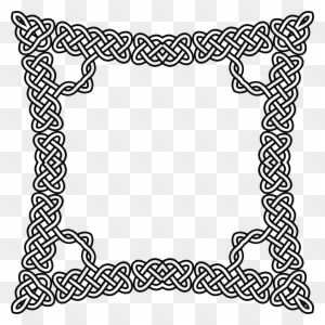 Celtic Knot Frame 5 - Celtic Heart Frame Png