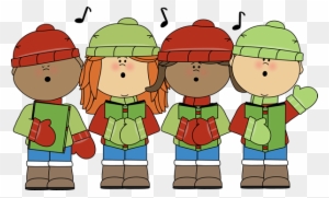 Kindergarten & 1st Grade Music Program - Christmas Carolers Clip Art