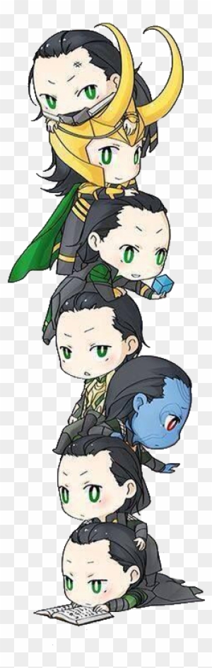 The Gallery For Cartoon Baby Thor Cute Loki Cartoon Lady Loki Chibi Free Transparent Png Clipart Images Download