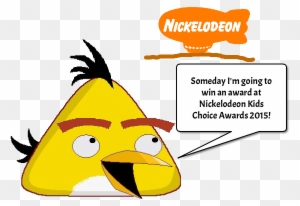 Chuck's Dream To Win An Award At Nick's Kca 2015 By - Angry Birds Go!