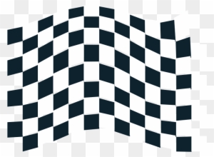 Chequered Flag Icon - Racing Flag Vector Png