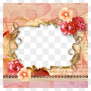Scrapbook Photo Frame With Background Scrapbook Photo Frame With Background