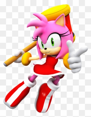 Amy Rose New Render By Nibroc-rock - Nibroc Rock Amy Rose