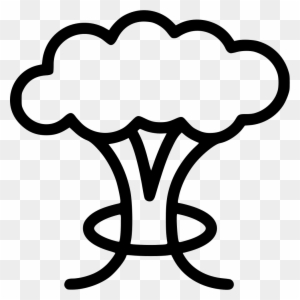 Mushroom Cloud Comments - Mushroom Cloud Icon Vector