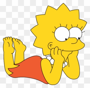 Lisa Simpson Bart Simpson Marge Simpson Maggie Simpson - Pies De Lisa Simpson