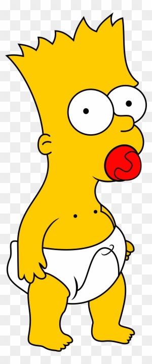 Bart Simpson Lisa Simpson Homer Simpson Maggie Simpson - Baby Bart Simpson Png