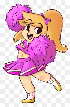 Cheerleader Link By Scarlet-nekomata - Legend Of Zelda Triforce Heroes ...