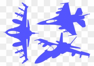 Jet Clipart Small Jet - Military Plane Jet Bomber Vinyl Sticker Wall Art Black