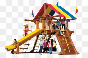 Step - Rainbow Swing Set