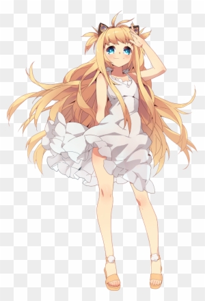 Anime Girl Blonde Hair Brown Eyes Anime Girl Blonde Hair Brown Eyes