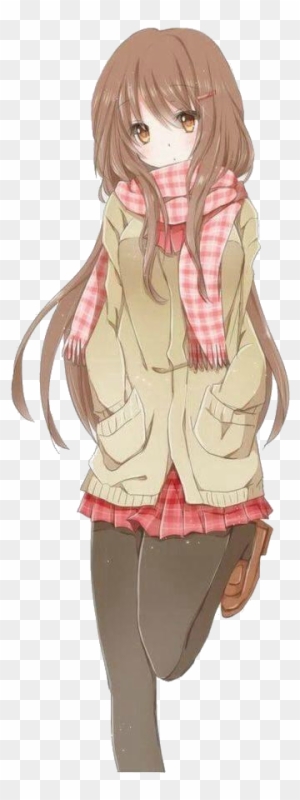 I Give Good Credit To Whoever Made This - Anime Girl Brown Hair