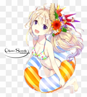 [render] - Summer Anime Girl Render