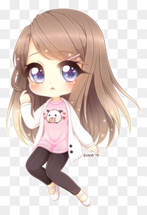 Anime Chibi - Kawaii Cute Fox Girl - Free Transparent PNG Clipart ...