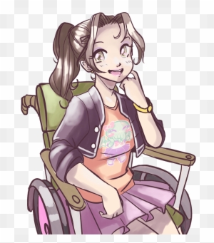 [kickstarter] Breakfast Cult - Anime Girl In Wheelchair Transparent
