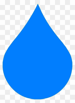 Blue Drop Svg Clip Arts 432 X 595 Px - Water Drop Vector Png