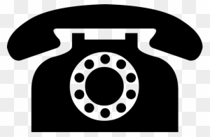 Black Telephone Icon From Dejavu Sans - You Re In A Cult Call Your Dad