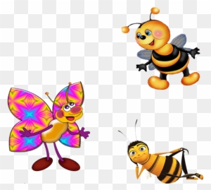 Cute Little Cartoon Bee - Bee Movie Barry Benson Art Print 32x24 Poster