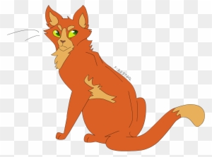 Warrior Cats Repost Firestar Thunderclan - Ukari Warrior Cats