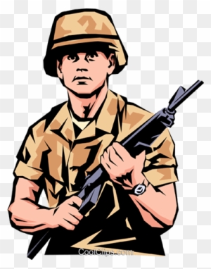 Soldiers Clipart Military Man - Military Man Clip Art