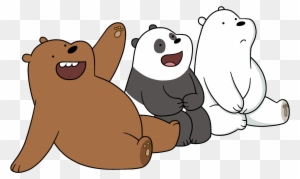 Polar Bear Giant Panda Grizzly Bear Cartoon Network - We Bare Bears Vector