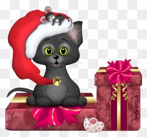 Publicada Por Deah Bastos Em - Seasons Greetings Cat Kitty Ornament