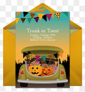 We Absolutely Love This Free "trunk Or Treat" Halloween - Party