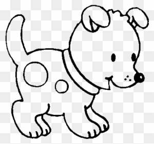 Dibujo De Perrito Pequeño Para Colorear - Small Dog Coloring Pages