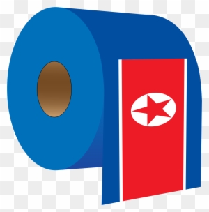 Big Image - North Korea Flag Toilet Paper