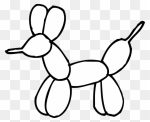 Paper Shredder Clipart - Balloon Animal Coloring Pages