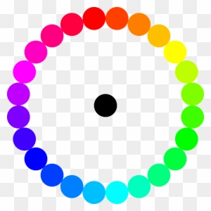 Rainbow Circle Dot Clipart
