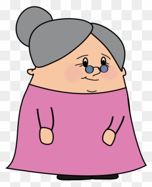 Clipart - Old Lady Clipart