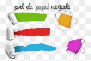 Ripped Paper Psd Download - Psd Torn Paper Effect Png