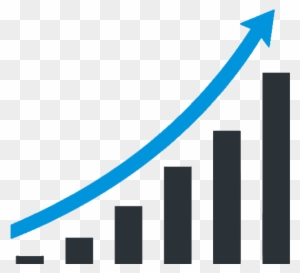 Graph Clipart Transparent - Growth Chart Png