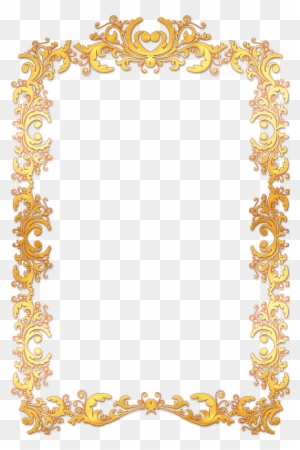 Frame Vintage Gold Ornate - Gold Vintage Frame Border Png