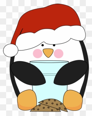 Christmas Clip Art Christmas Images - Penguin On Holiday Clipart