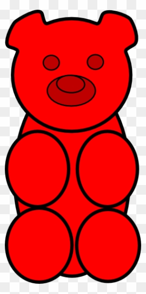 Gummy Bear Clip Art At Clipart - Draw A Gummy Bear