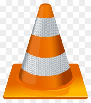 Vlc Player Icon Vector Traffic Cone - Vlc Media Player Logo