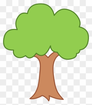 Clip Art Tree Outline - Tree Clipart