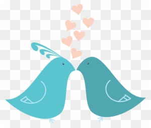 Download Love Birds Free Png - Cute Lovebirds Twin Duvet