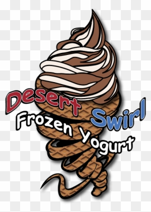 Frozen Clipart Swirl - Desert Swirl Frozen Yogurt