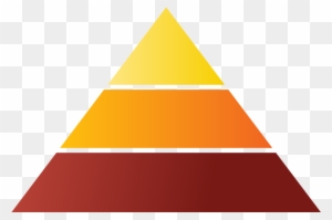 Egyptian Pyramids Shape Square Pyramid Clip Art - 3 Level Pyramid Clipart