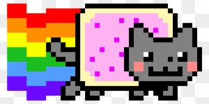 Clipart Of Nyan Cat Kevin Julian Pixel Art Maker - Gif Nyan Cat Png