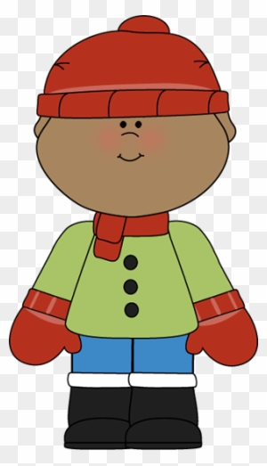 Little Winter Boy Clip Art - Daily And Seasonal Changes