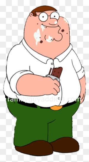 Ice Cream Sandwich Peter - Family Guy Png