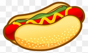 50 Hot Dogs Fast Food Clipart Images - Clip Art Hot Dog Transparent
