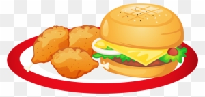Sandwich Clipart Food Platter - Junk Food Clipart Png